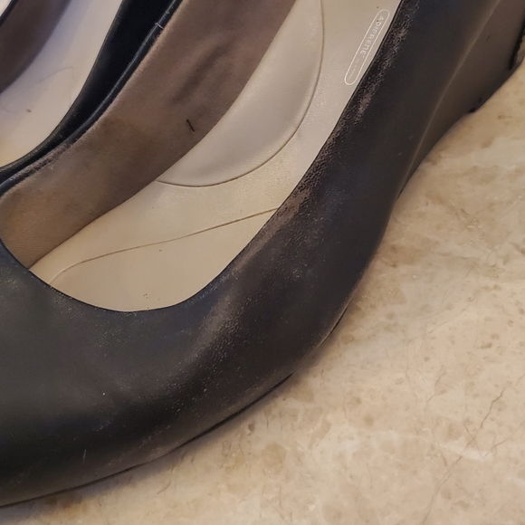 ROCKPORT LEATHER WEDGES 9.5 - Picture 3 of 11